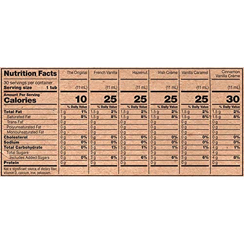 Nestle Nestle Coffee mate Coffee Creamer, Variety Pack, Liquid Creamer Singles, Non Dairy, No Refrigeration, 6 Boxes of 30 Singles