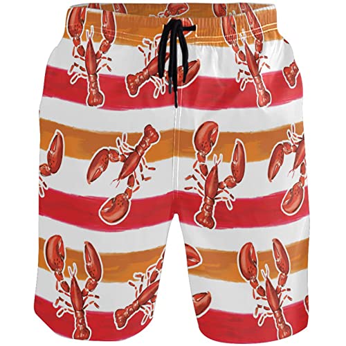 visesunny Pantaloncini da spiaggia da uomo Novità Quick Dry Costumi da bagno Sport Running Swim Board Shorts Costumi da bagno, Multi41, Small