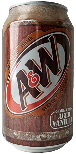[A & W Root Beer] A & W Root Beer 350ml X12 Dosen verpacken