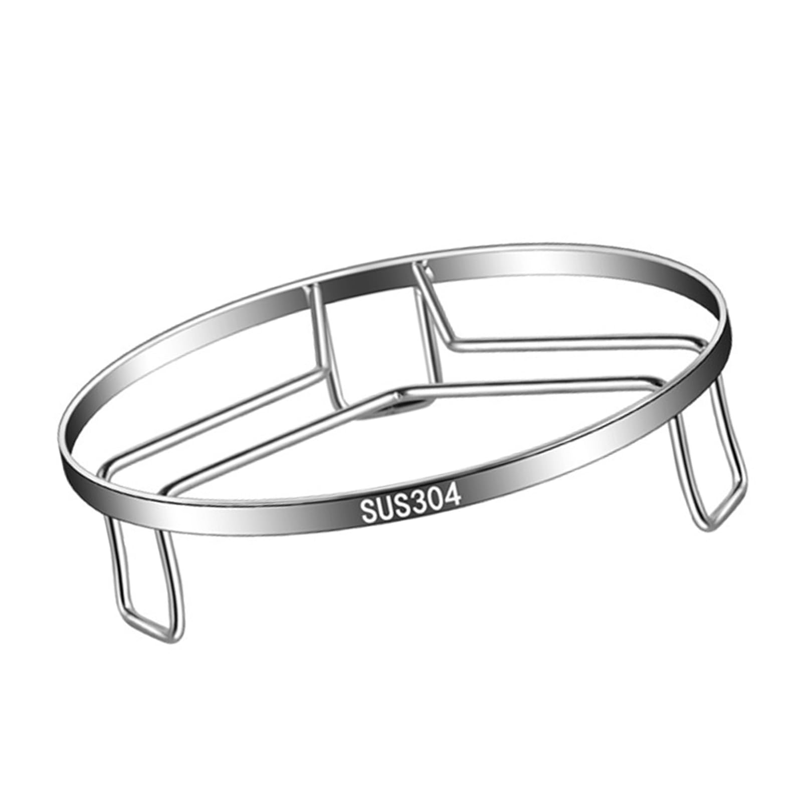 Qisuw Stainless Steel Food Steamer Rack Rustproof Metal Steaming Tray Ideal for Restaurants and Family Kitchens Dense Steamer Stand