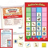 Really Good Stuff Centro de aprendizaje Grafica Las Silabas (Spanish Graph The Syllables)