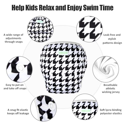 image for wegreeco Baby & Toddler Snap One Size Adjustable Reusable Baby Swim Di