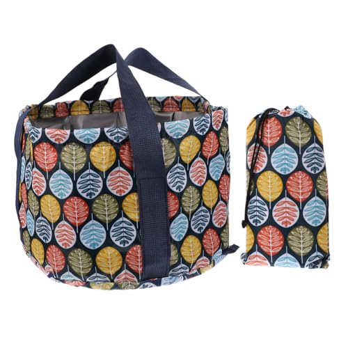 DRESSOOS 1 bac pliable - Bac à eau pliable pour l'extérieur - Bac à eau pliable - Réservoir d'eau pliable - Portable - Piscine de voyage - Bassin d'eau pliable polyvalent