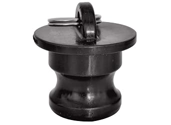 Green Leaf GLP 150 PL Series Polypropylene Gator Lock Coupling, 1 1/2 Plug for Female Coupler