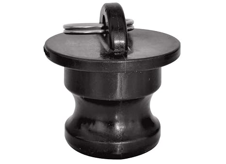 Green Leaf GLP 150 PL Series Polypropylene Gator Lock Coupling, 1 1/2 Plug for Female Coupler