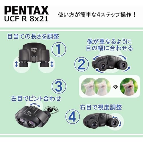 PENTAX 双眼鏡 UCF R 8x21 62239サムネイル3