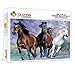 Mini Puzzle 1000 pièces pour Cheval Adulte - Puzzle Familial en Carton pour Enfants Adulte Puzzle Taille 38 * 26cm