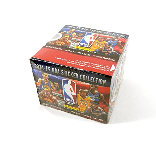 2014-15 Panini Basketball NBA Sticker Box (50 Packs/Box)