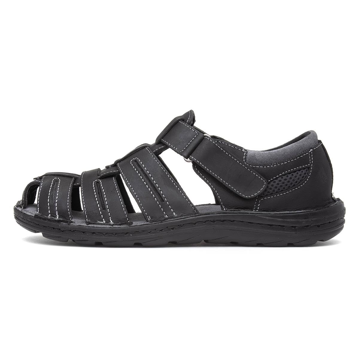 Hush Puppies Albert Fisherman Sandal Black Size 11 (45)