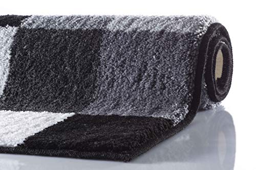 Grund Bath Mat, Ultra Soft and Absorbent, Anti Slip, 5 Years Warranty, BONA, Bath Mat 70x120 cm, Grey