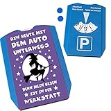 Mi escoba está en el taller de estacionamiento con bonita bruja como regalo para licencia de conducir para niñas o novias que también les gusta volar con la escoba