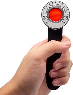 Handheld Optical Phoria Tester, Ophthalmic Recessive Strabismus Testing Tools Prism Diopters Convergiometer Portable Maddox Rod Rotating