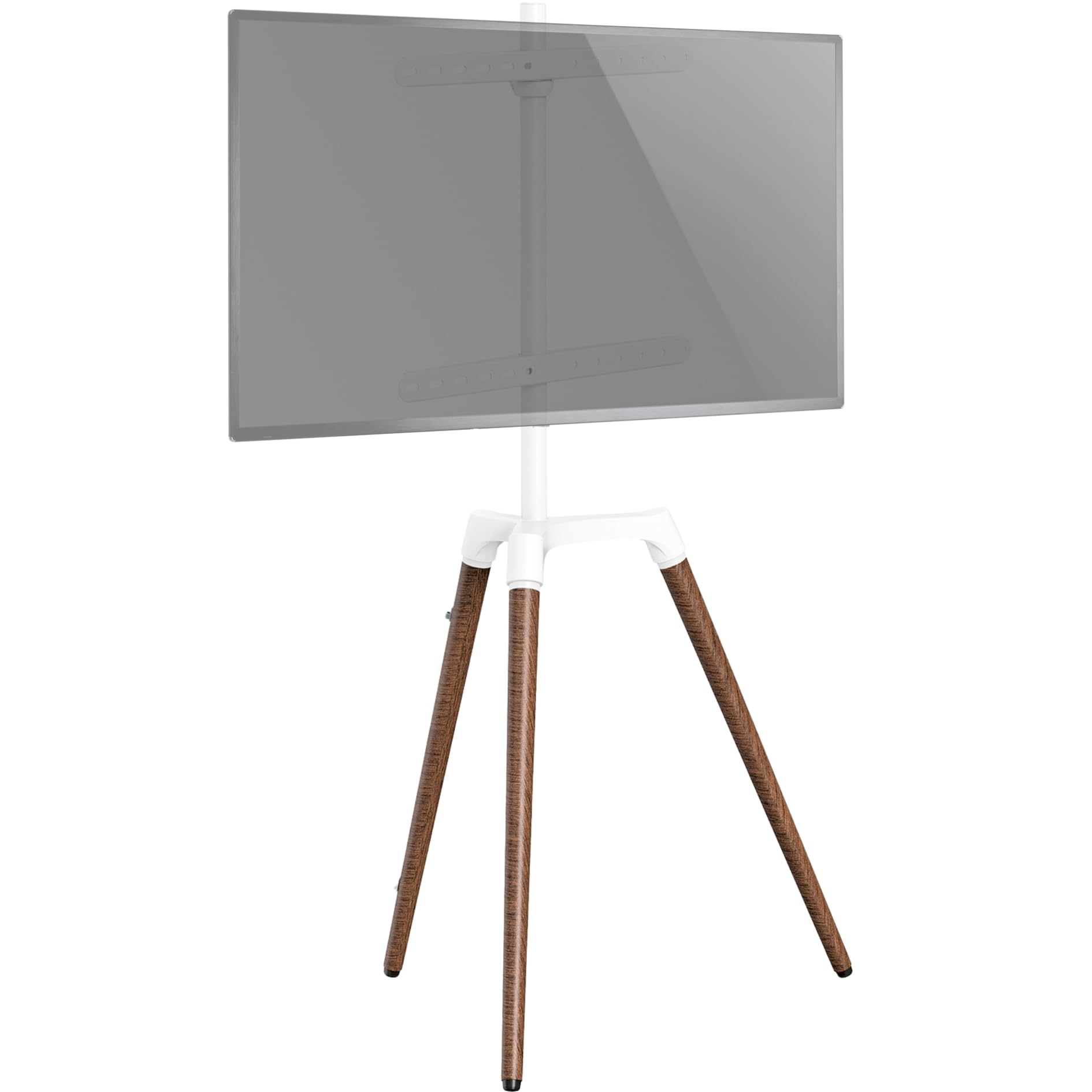 SCHWAIGER -658231- sztaluga pod telewizor (stojak sztalugowy + zestaw sztalugi | do płaskich ekranów do 65' | obciążenie do 35 kg | VESA maks. 600 mm