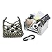 Folding Camping Stove with Paracord Bag, Fire Starter and Survival Kit – Portable Camp Pocket Stove by The Friendly Swede