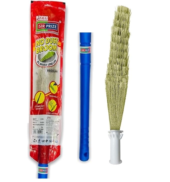 SIR PRIZE Zero Dust Floor Broom with Extendable Long Handle, XL, Cleaning, Broom Stick for Home Floor Washable Fibers Ceiling Cleaning (Pack of 1) (B0B3DPTBN9) Amazon Price History, Amazon Price Tracker