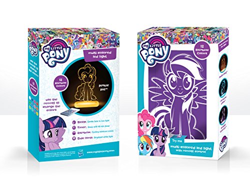 Rainbow Dash My Little Pony Starlight - Color Change 12 Color Pattern Led Decorative Night Light For Kids With Remote #TOP4