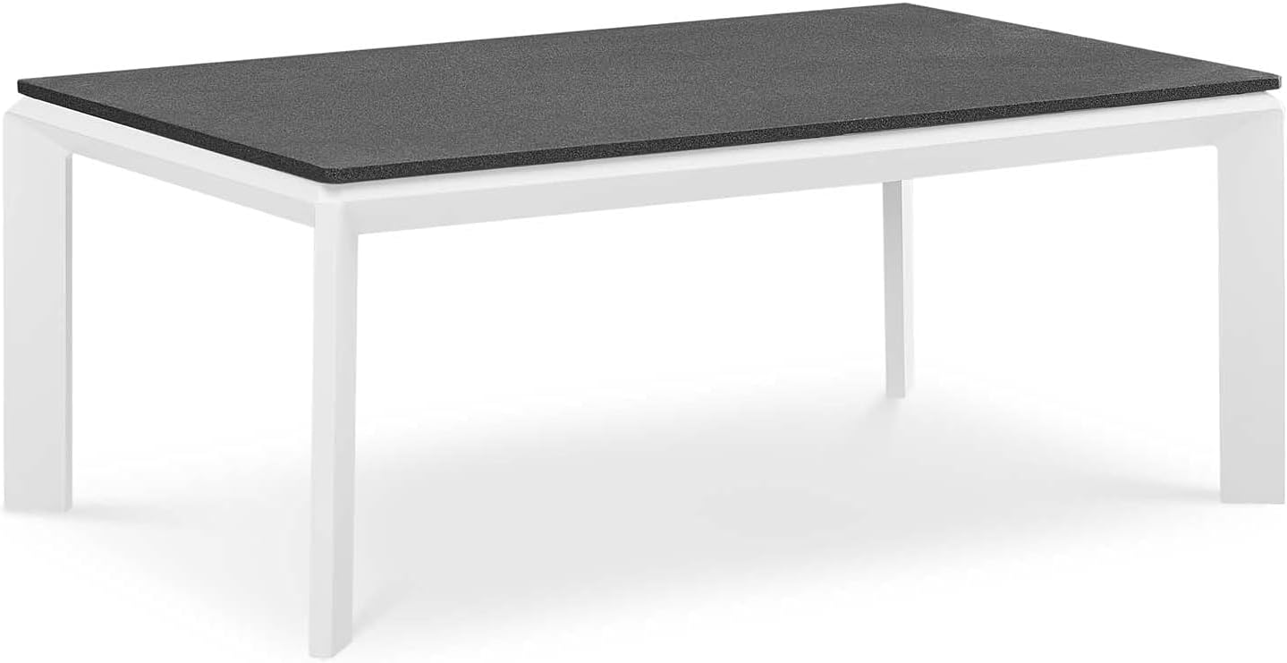 Modway EEI-3570-WHI Riverside Coffee Table, White