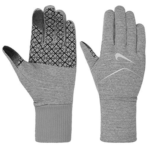 Nike Women's Sphere Running Gloves (Gunsmoke, Large)