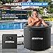 AS ColdPlunge Ice Bath Chiller & Cold Plunge Tub Kit, 1/3HP Cold Plunge Chiller with Built-in Pump & Filter, XL 100 Gal Ice Pod, Cold Plunge Tub with Water Chiller for Cold Therapy Recovery