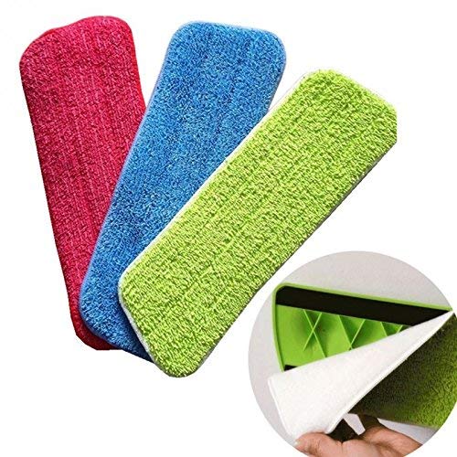 myzon Replacement Heads Pads Floor Cleaning Cloth Paste to Replace Cloth Household Cleaning Mop -Set of 3 (B07VVZFL96) Amazon Price History, Amazon Price Tracker