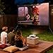 AHOLON Projector Screen with Stand - 150 Inch Projector Screen Outdoor Indoor Projector Screens 16:9 4K HD Outdoor Movie Screen with Carry Bag,Enioy Home Theater Projection Screen