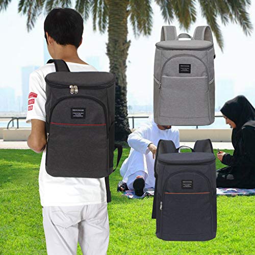 SM SunniMix Mochila térmica mochila isolada leve e à prova de vazamento saco de armazenamento de piq