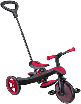 Globber Explorer Trike 3in1 Tricycle Red WLGB6312023