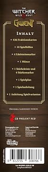 Gwent: The Legendary Card Game Connoisseurs 1 to 5 Players - Ages 14+ 20 Minutes - German