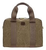 Mit dieser modischen BRIC'S Tasche haben Sie immer einen tollen Begleiter! Das schlichte aber zugleich auch elegante Design der Umhängetasche ist super leicht zu kombinieren. Die schicken Details in der Farbe braun setzten dabei besonders edle Akzente. Maße: 31 x 21,5 x 13 cm