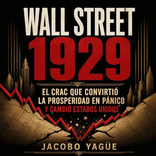 『Wall Street 1929: El crac que convirti&oacute; la prosperidad en p&aacute;nico y cambi&oacute; Estados Unidos』のカバーアート