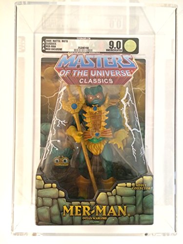 HeMan Masters of the Universe Classics Exclusive Action Figure MerMan - AFA GRADED - UNCIRCULATED