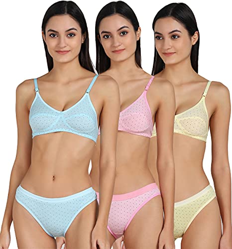 PIBU Bra & Panty Set for Women Ll Ladies and Girls Lingerie Set