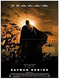 Batman Begins Affiche Cinéma Originale Petit Format (53x40 cm Pliée) Christopher Nolan Christian Bale Liam Neeson