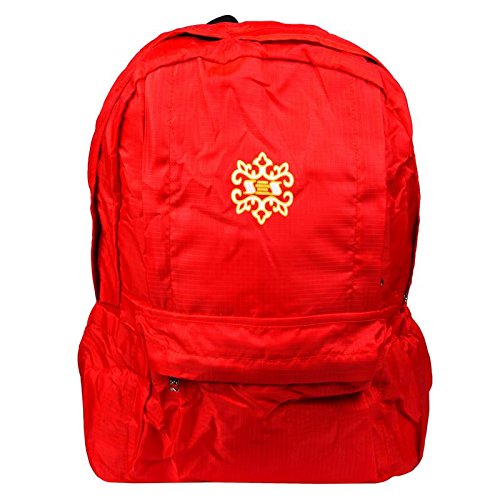 Stylehoops Unisex Red Compact Foldable Polyester Backpack Bag for Office/Travel/Business Laptop Carry Bag (B075QF7WT1) Amazon Price History, Amazon Price Tracker