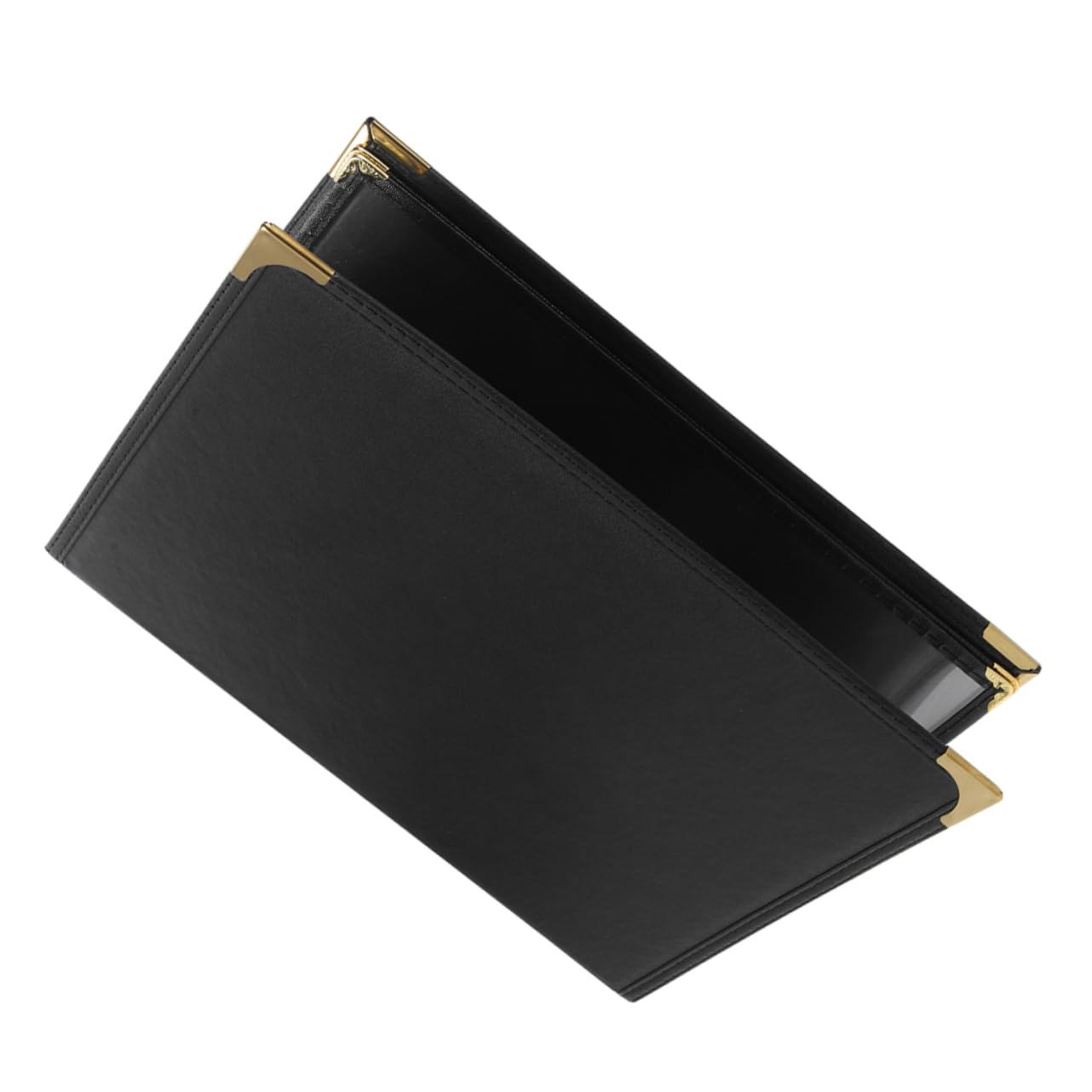 Garneck Menu Book Cover PVC Menu Case Elegant Restaurant Supply Sturdy Binder Recipe Covers