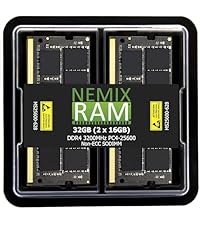 NEMIX RAM 64GB (2X32GB) DDR4 3200MHZ, 2933MHZ or 2666MHZ 260-PIN
