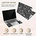 PLIGREAT 15 Inch Laptop Skin Sticker Decal, Creative Pattern Laptop Sticker Decals Fits 12