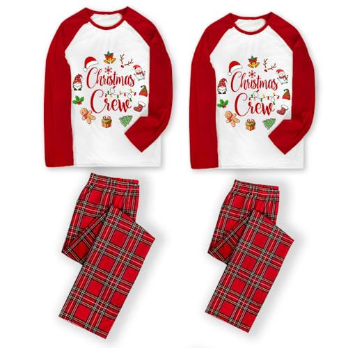 Merry Christmas Couple Christmas Matching Pajamas Set3