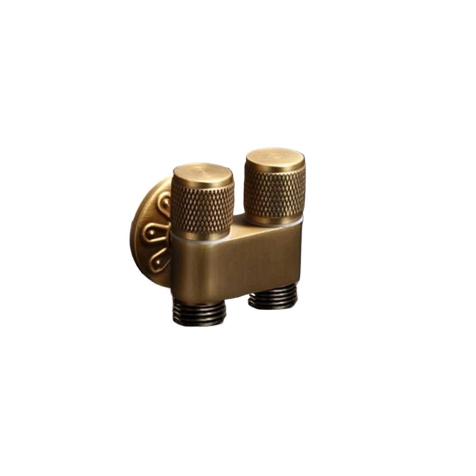 ZYCHSJXA Antique Bronze Toilet Bidet Sprayer Set Brass Double Use Faucet Bathroom Shower High Pressure Gun(Tap 1)