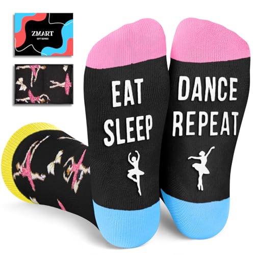 Zmart Dancing Gifts for Women - Ballerina Gifts for Dance Teacher, Ballet Socks for Women Dancers