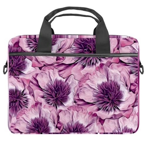 Sacoche ordinateur 13.3 pouces fleurie pour le bureau et le télétravail