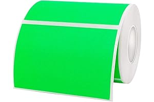 Colored Labels Stickers 3 x 2 Inch, Removable Rectangle Moving Labels, 300Pcs...