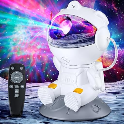 TOCVEOE Proyector Galaxia Astronauta - Luz Nocturna Infantil con Nebulosa, 8 Modos, Rotación 360° y Mando Distancia - Proyector Estrellas Techo, Regalo Para Niños y Adultos | Ya disponible en tu tienda friki favorita! En mundofriki.es! TOCVEOE Proyector Galaxia Astronauta - Luz Nocturna Infantil con Nebulosa, 8 Modos, Rotación 360° y Mando Distancia - Proyector Estrellas Techo, Regalo Para Niños y Adultos | Ya disponible en tu tienda friki favorita! En mundofriki.es!