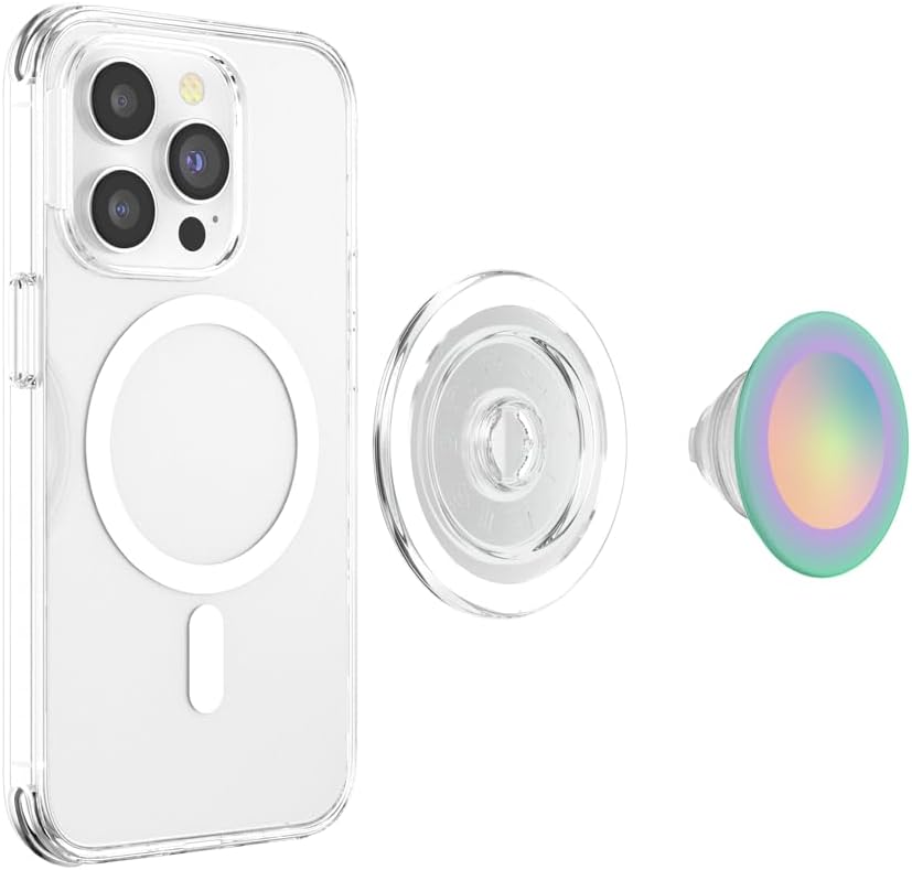 PopSockets Phone Grip - Green Aura PopSockets PopGrip for MagSafe