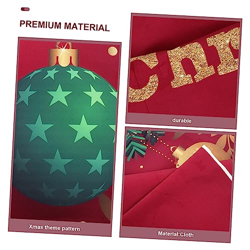 Uonlytech 2 Unidades Decoração De Parede De Natal Capa De Sofá De Natal Fundo De Tapeçaria De Natal