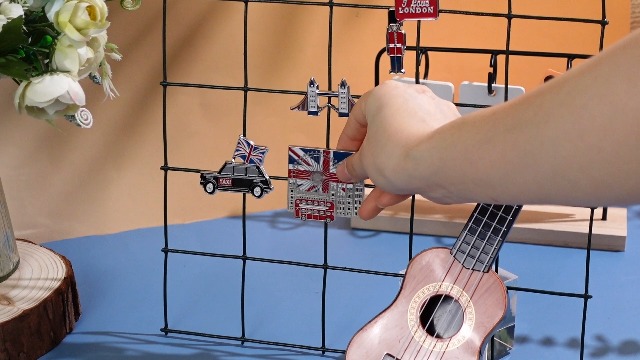 Set 12 Imánes Decorativos London para Refrigerador miniatura 7