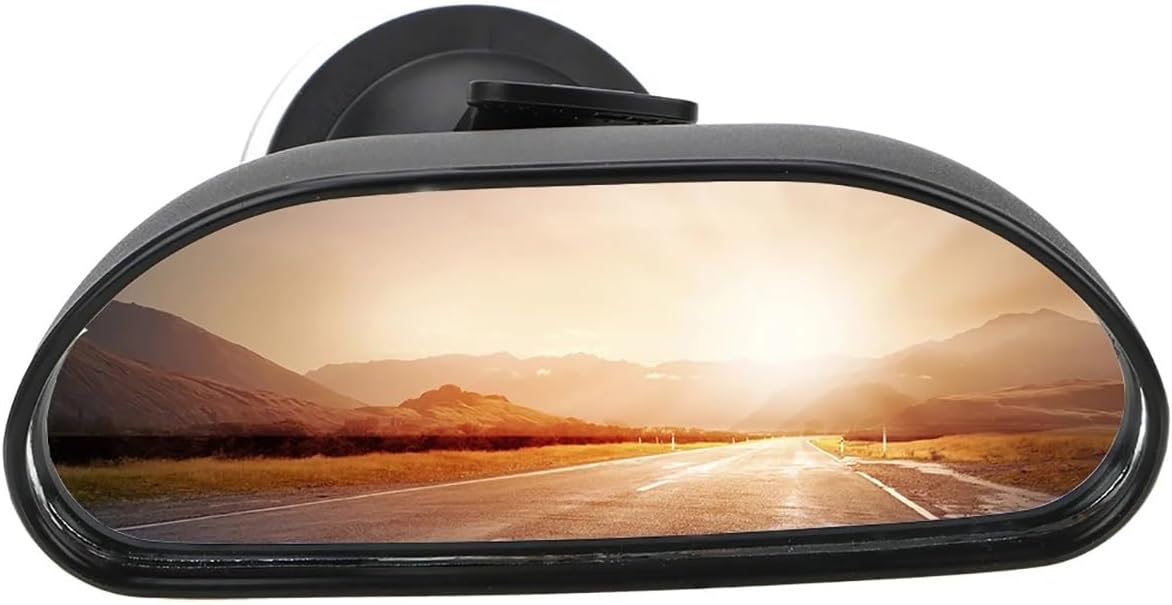 Rear View Mirror Car Back View Mirror Auto Replacement Parts Rotation Adjustable Car Interior Rearview Mirror Suction Cup Mirrors Car Rearview Mirror