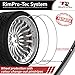 Rimpro-Tec Rim Protectors for Car Wheels for Protection, Durable All-Weather Easy-To-Install Fit from 12