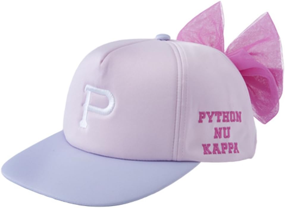 Amazon Co Jp パイソン ニュー カッパ グッズ キャップ ｐ 後ろリボン パステル 帽子 モンスターズインク ディズニー ピンク 可愛い Pnk リゾート 限定 グッズ 服 ファッション小物