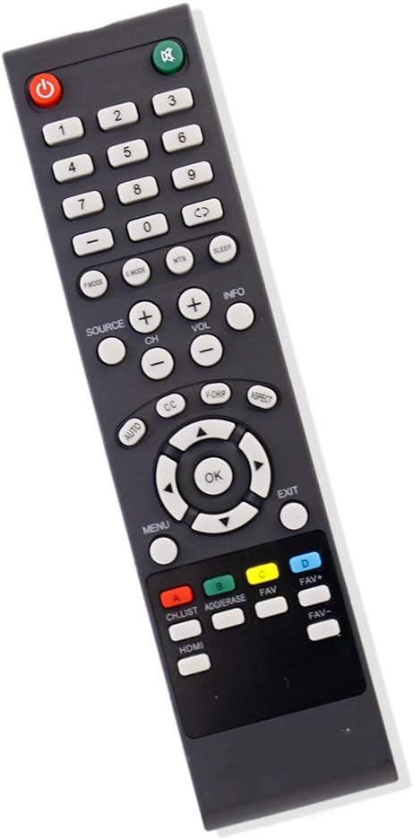 New Remote Control fits for SEIKI TV SE55GY19 SE65UY04 SE22FE01 SE65GY25 SE40FY27 SE32FY22 SE24FE01-W SE19HE01 SE39HE02 LC-32G82 SE24FT01 SE20HS04 SE26HQ04 SE50FY28 SC151FS SC241FS LC24G82 LC22G82 SC2